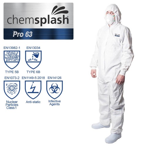 Chemsplash Pro 63 Coverall Type 5B/6B