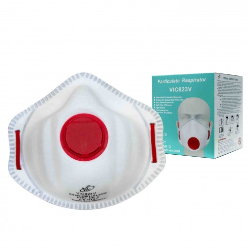 P3 FFP3 Valved Cup Dust Mask
