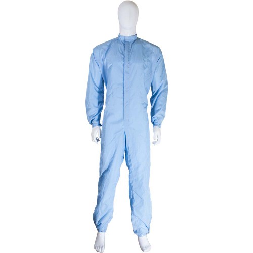 ZCR167  Cleanroom Coverall Stud Cuff & Ankle