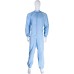 ZCR167  Cleanroom Coverall Stud Cuff & Ankle