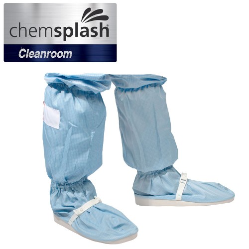 Chemsplash Cleanroom Overboots with Chemstat Sole