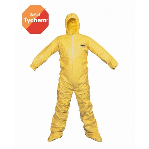 Tychem C Coverall with Feet