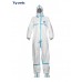 Tyvek 600 Plus Coverall with Feet - Type 4B/5B/6B